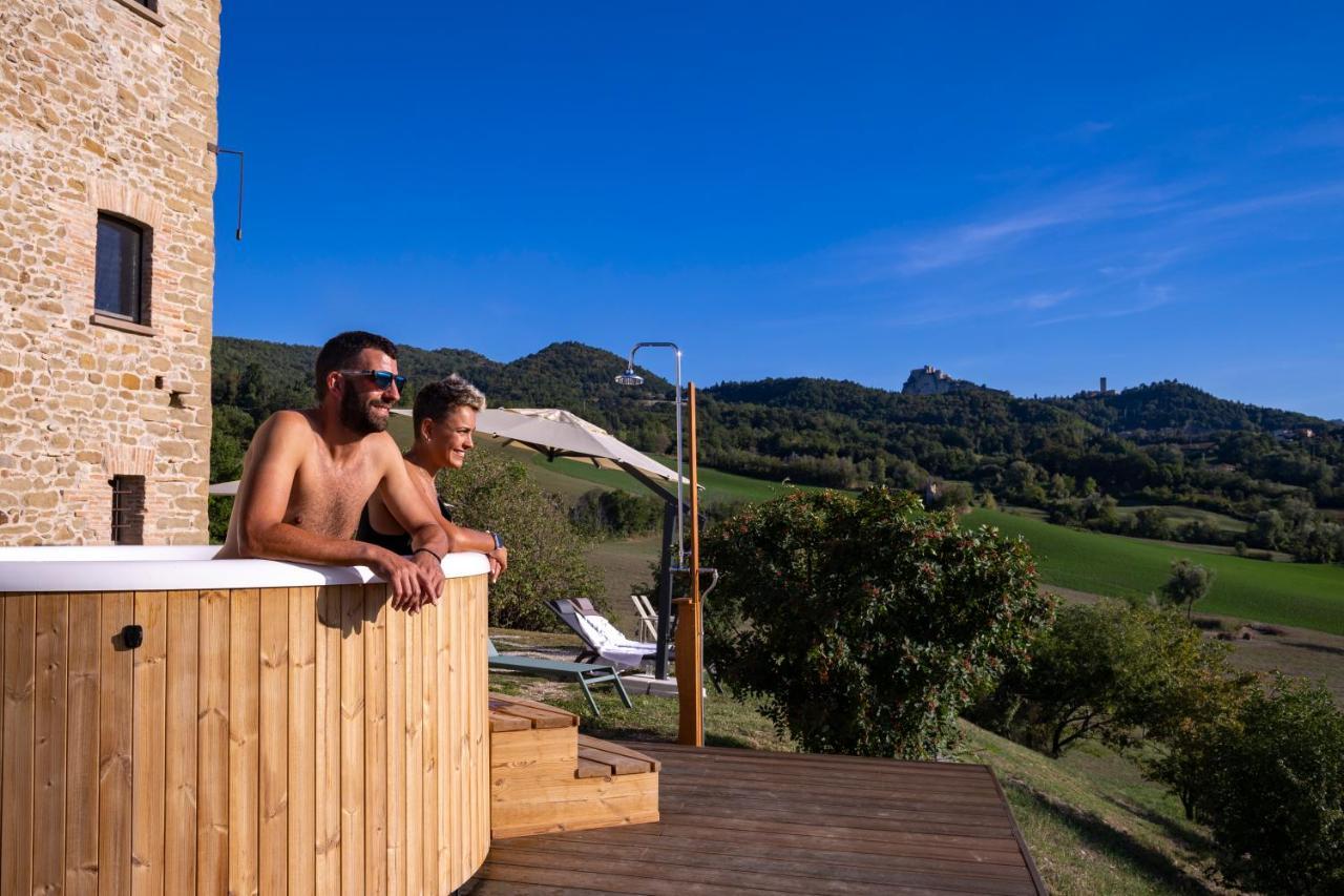 Palazzo Serre - Natura & Piscina San Leo Kültér fotó